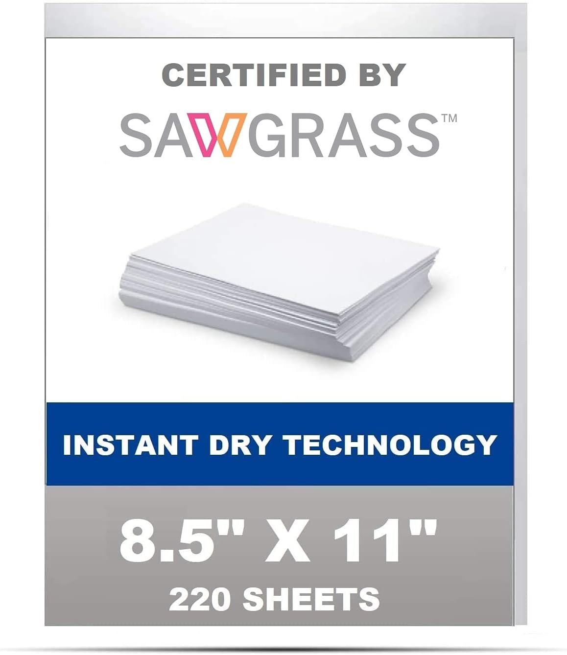 Sawgrass Printer SG500, Sublimation Printer for T-Shirts Mugs Tumblers, Printer for Heat Transfer, SG500 Bundle Starter Kit with Sublijet UHD Inks Sublimation Paper 8.5x11 & Blanks (White)
