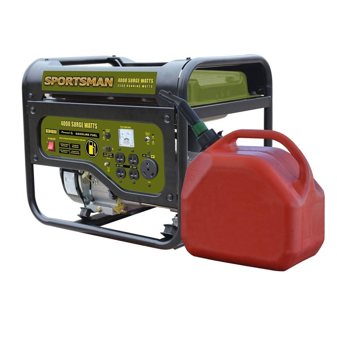 Sportsman Gasoline 4000 Watt Portable Generator - Carb Approved