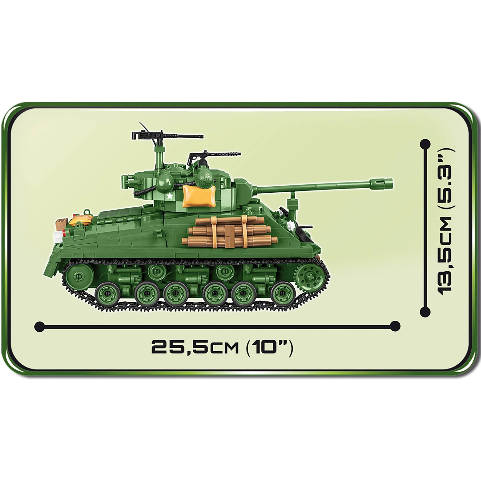 Cobi - Small Army M4A3 Sherman (Easy Eight)