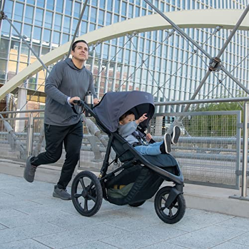 BOB Gear Wayfinder Jogging Stroller with Independent Dual Suspension, Air-Filled Tires, and 75-Pound Weight Capacity