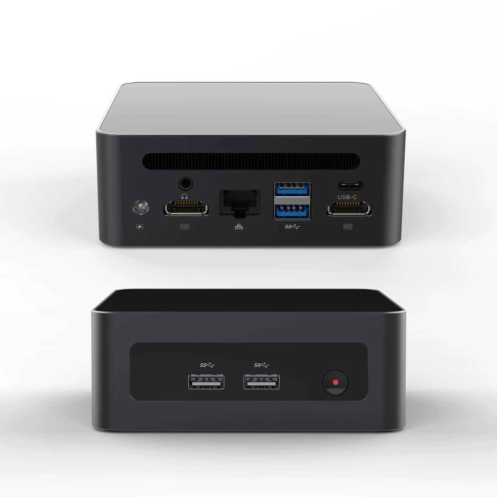 Aibecy Mini PC, Windows 11 Desktop Computer, 8GB RAM 256GB SSD, AMD Ryzen 5600H Processor, 8K 60Hz Support, WIFI6 BT5.2
