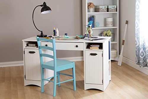 South Shore Artwork 4-Shelf Bookcase, Gray Maple