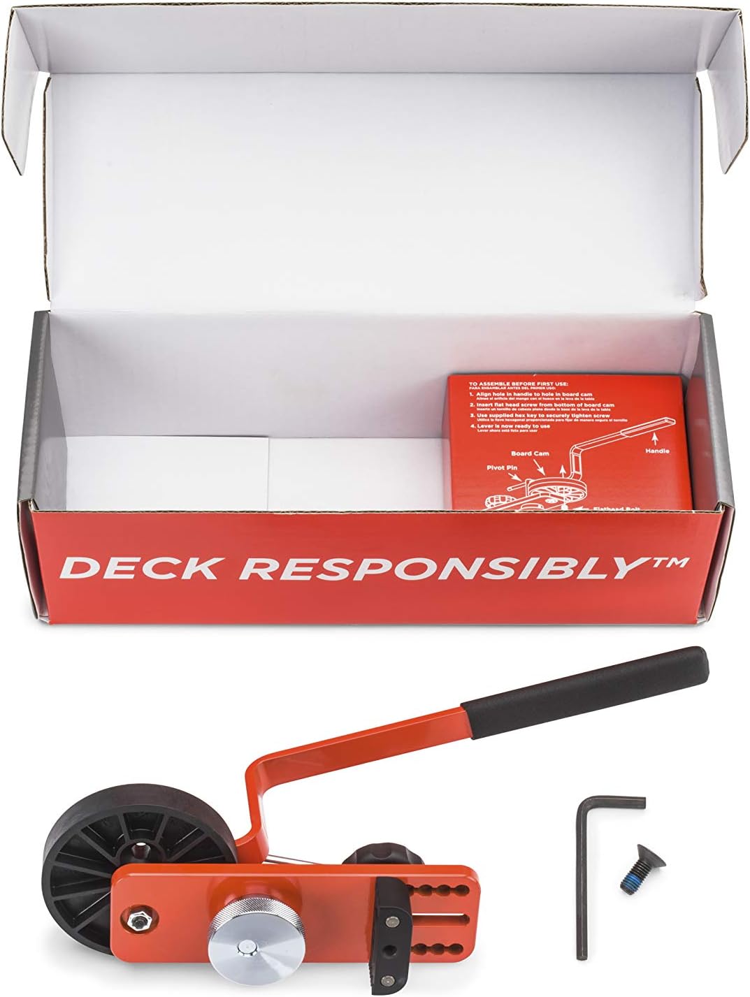 CAMO Lever Deck Board Bending and Locking Tool for Faster & Easier Deck Installation