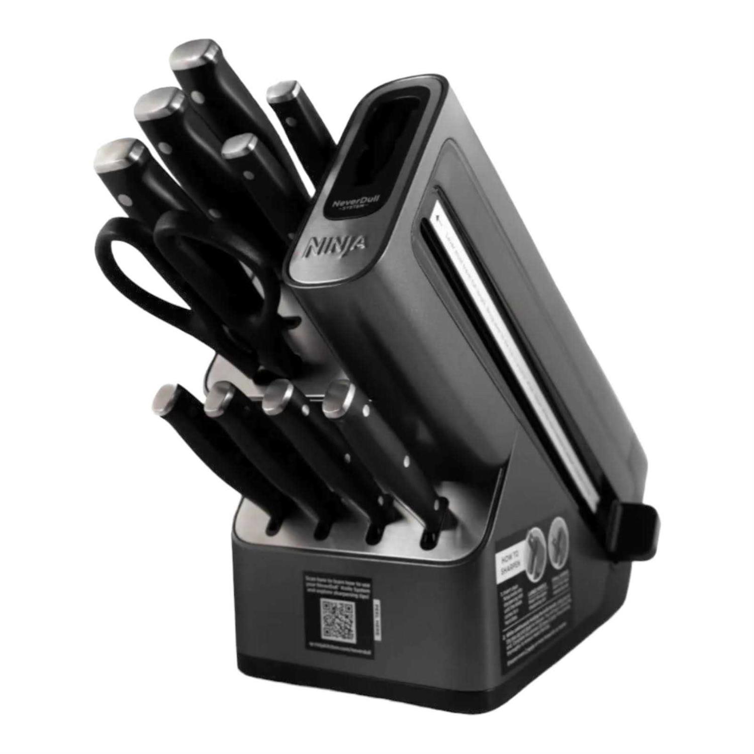 Ninja Foodi NeverDull 11-Piece Essential Knife System with Sharpener