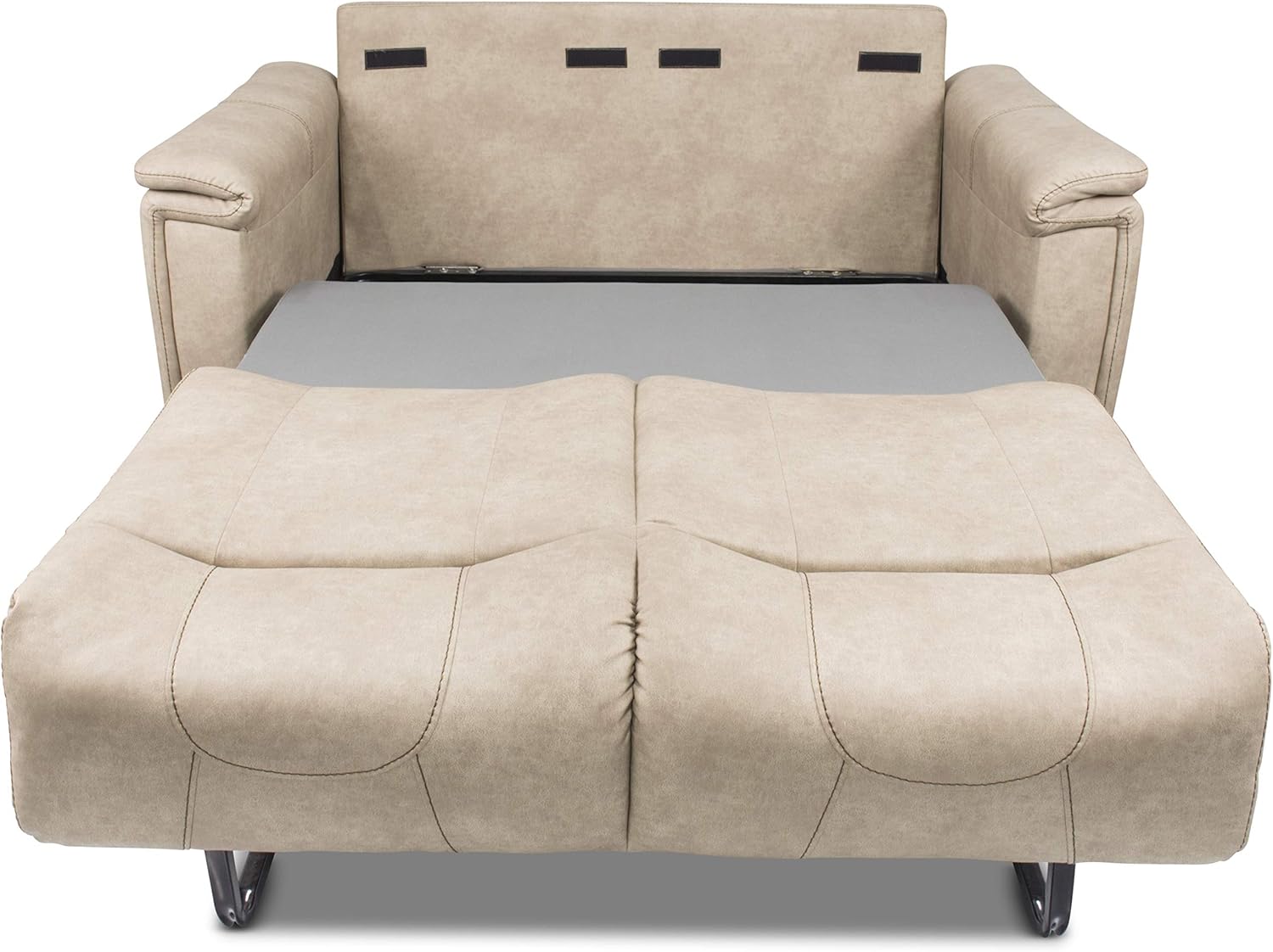 Thomas Payne 379929 Grantland Doeskin 60" Trifold Sofa