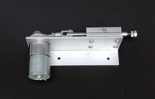 Small DIY Design Reciprocating Cycle Linear Actuator with DC Gear Motor 12V Stroke 15/20/25/30mm Adjustable 2~1000 RPM 1Pcs(Size:15rpm min)