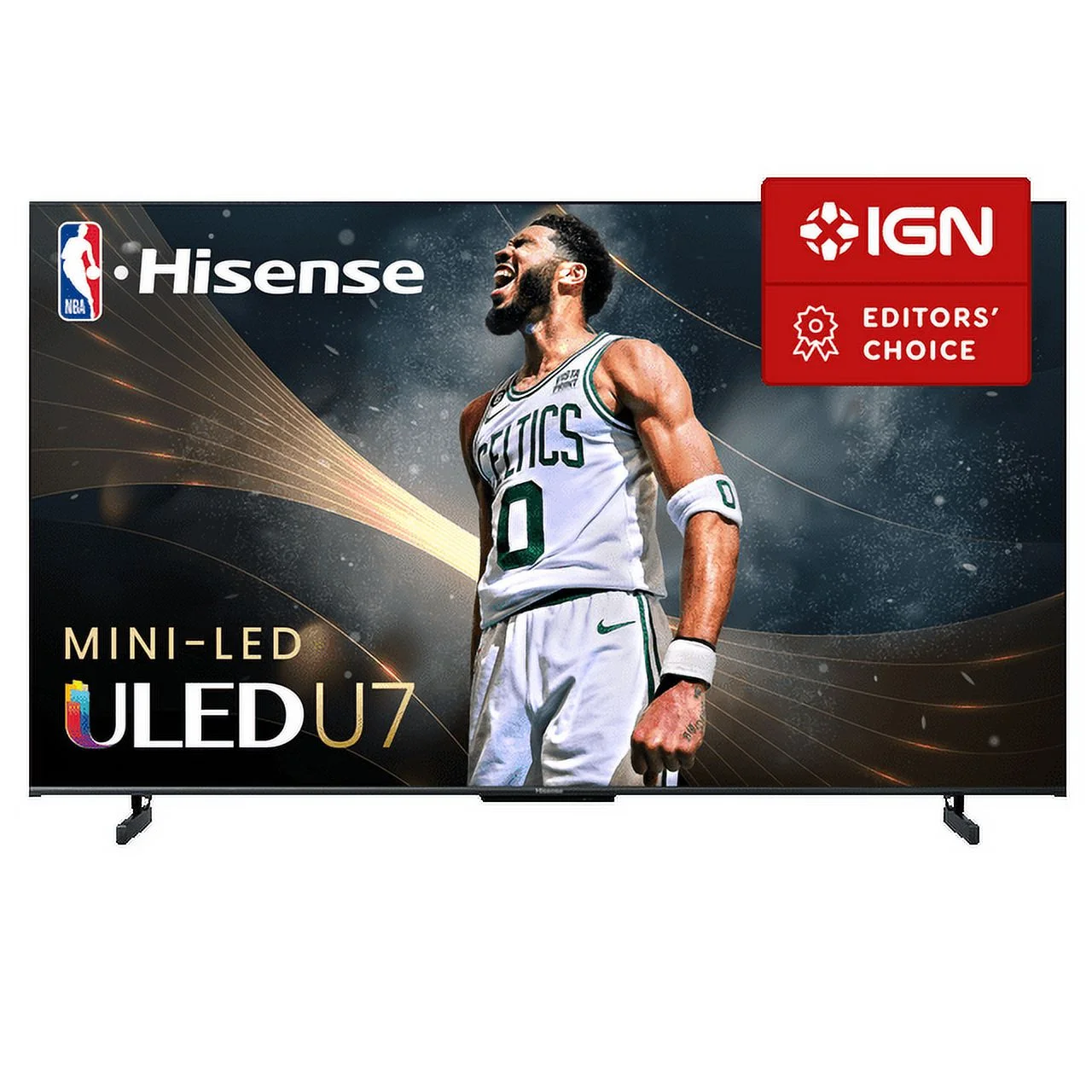 Restored Hisense 85" Class U7 Series Mini-LED ULED 4K UHD Google Smart TV - QLED, Native 144Hz, 1000-Nit, Dolby Vision IQ, Full Array Local Dimming, Game Mode Pro (Factory Refurbished)