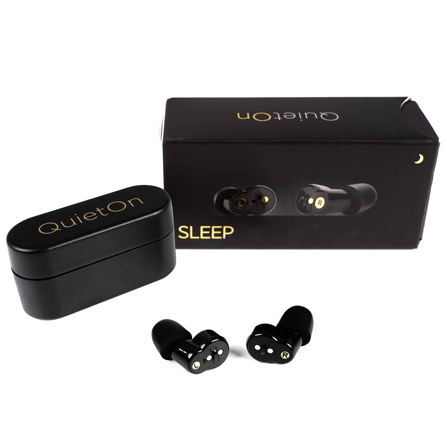 QuietOn �?The Award Winning Smallest Active Noise Cancelling Earbuds for Sleeping, Not Adding Additional Noise to Reduce Snoring