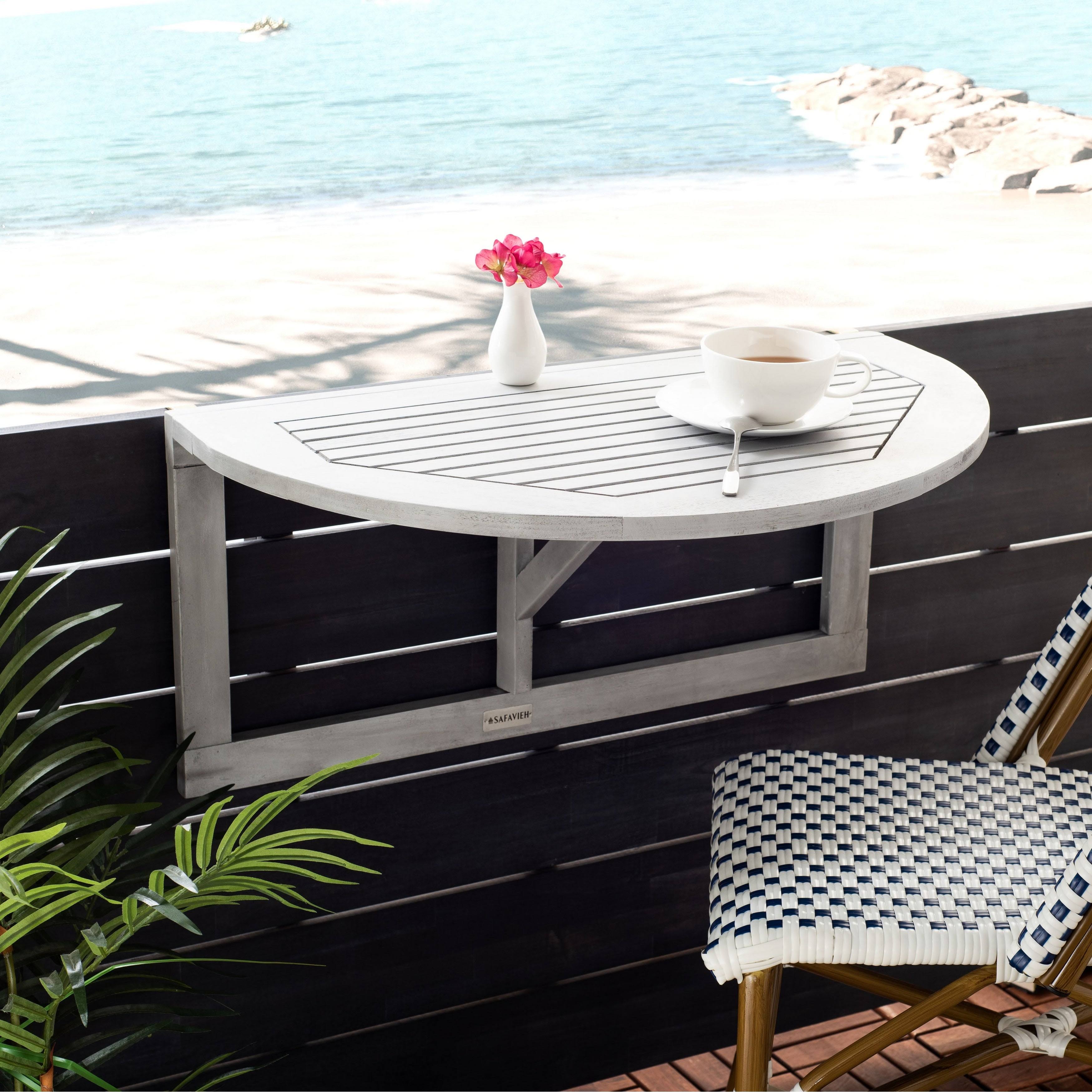 Safavieh Owens Balcony Hanging Half Table - Natural