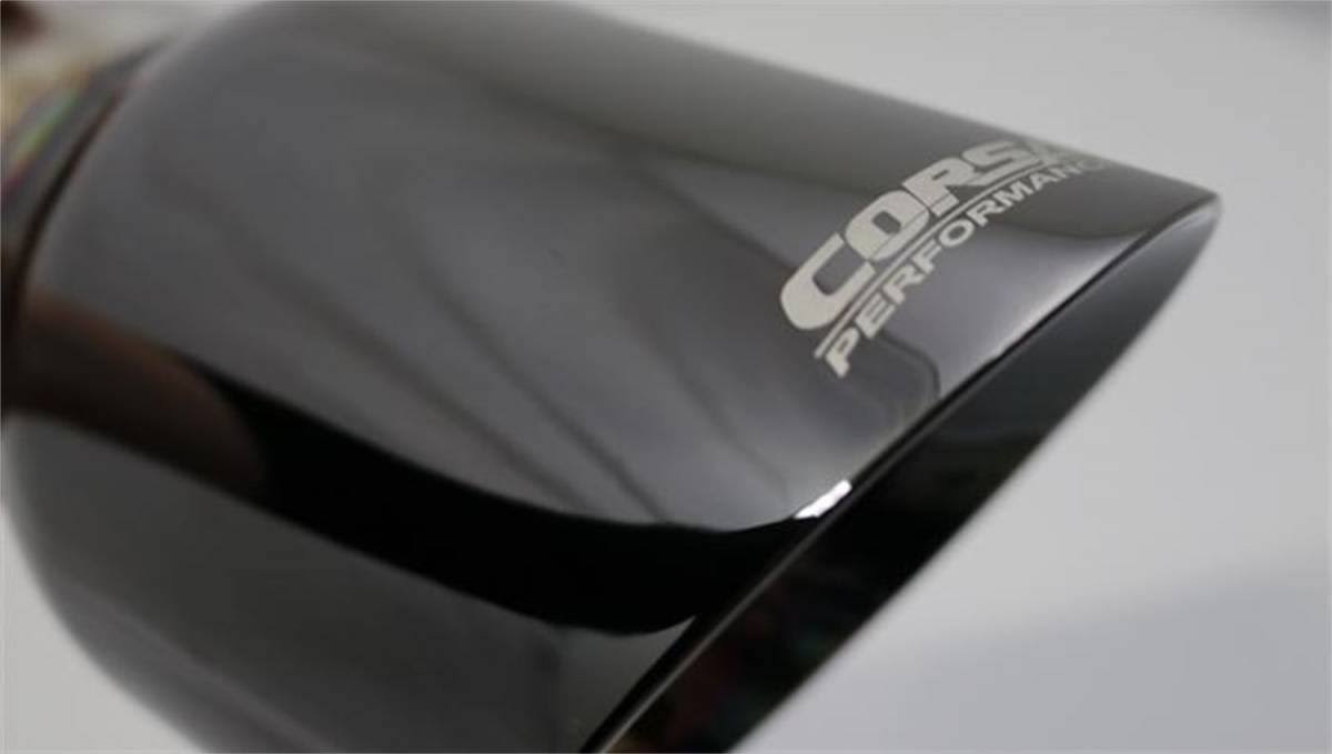 Corsa Performance TK009BLK Exhaust Tip Kit 4.5in Black PVD Pro-Series Tips