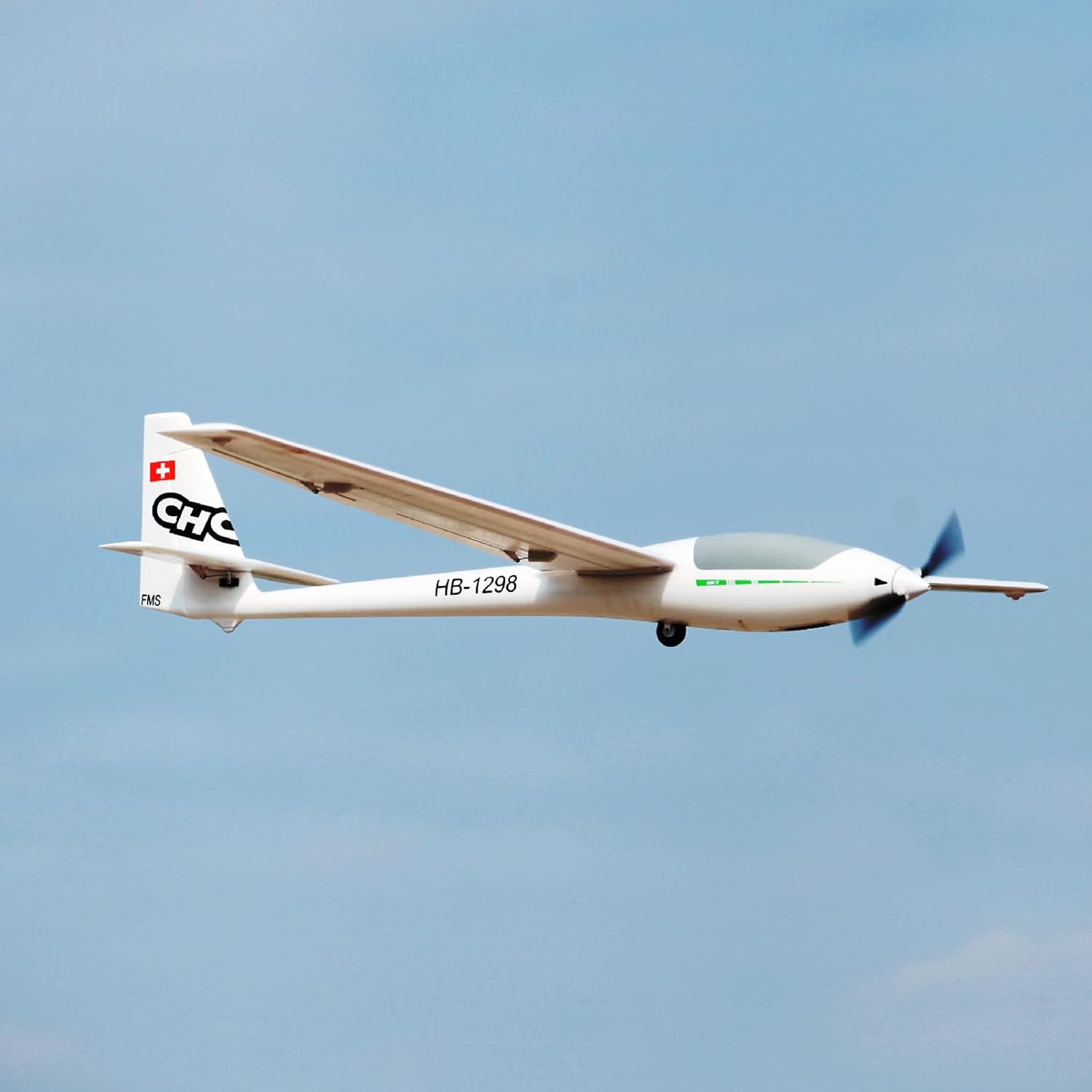 Fms Rc Planes for Adults Remote Control Airplane 2500mm ASW-17 EP Glider Hobby Rc Airplanes PNP (NO Radio, Battery, Charger)
