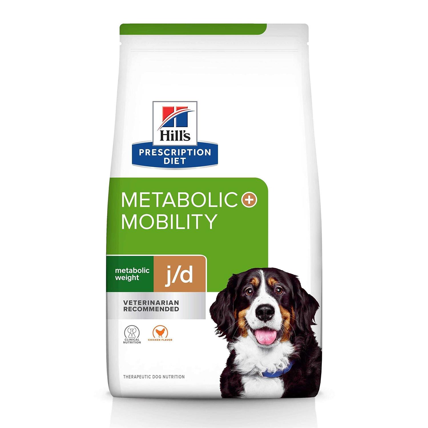 Hill's Prescription Diet Metabolic + Mobility Weight &amp; Joint Care Chicken Flavor Dry Dog Food - Pet Supplies online store