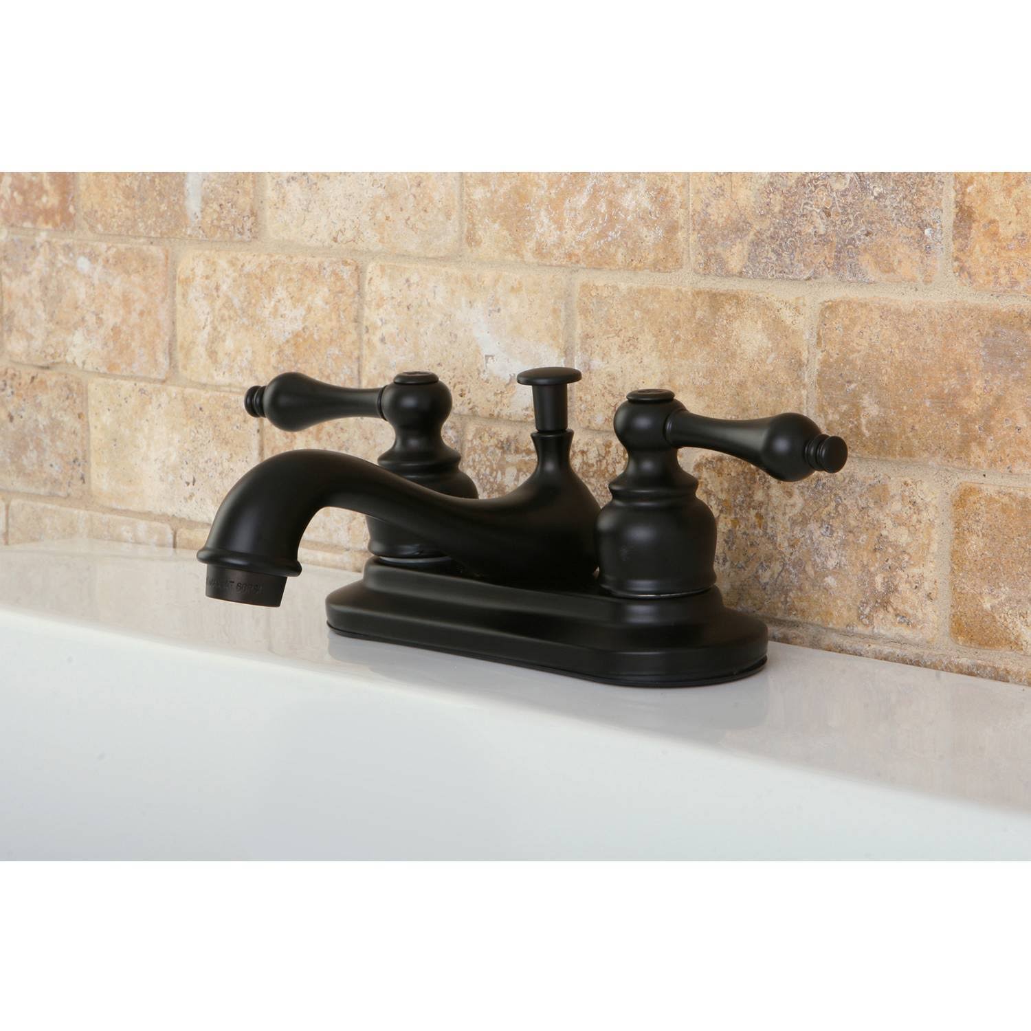 Traditional Bathroom Faucet Oil Rubbed Bronze Kingston Brass 14092192