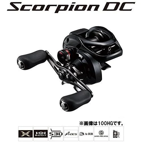 Shimano Baitcasting Reel 17 Scorpion DC 100 Right Handle