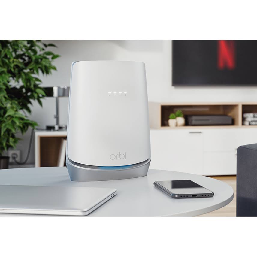 Netgear Orbi CBK752 Wi-Fi system - mesh - Cable Modem - 2.4 GHz (1 band) / 5 GHz (2 bands) - Gigabit Ethernet - 802.11b/a/g/n/ac