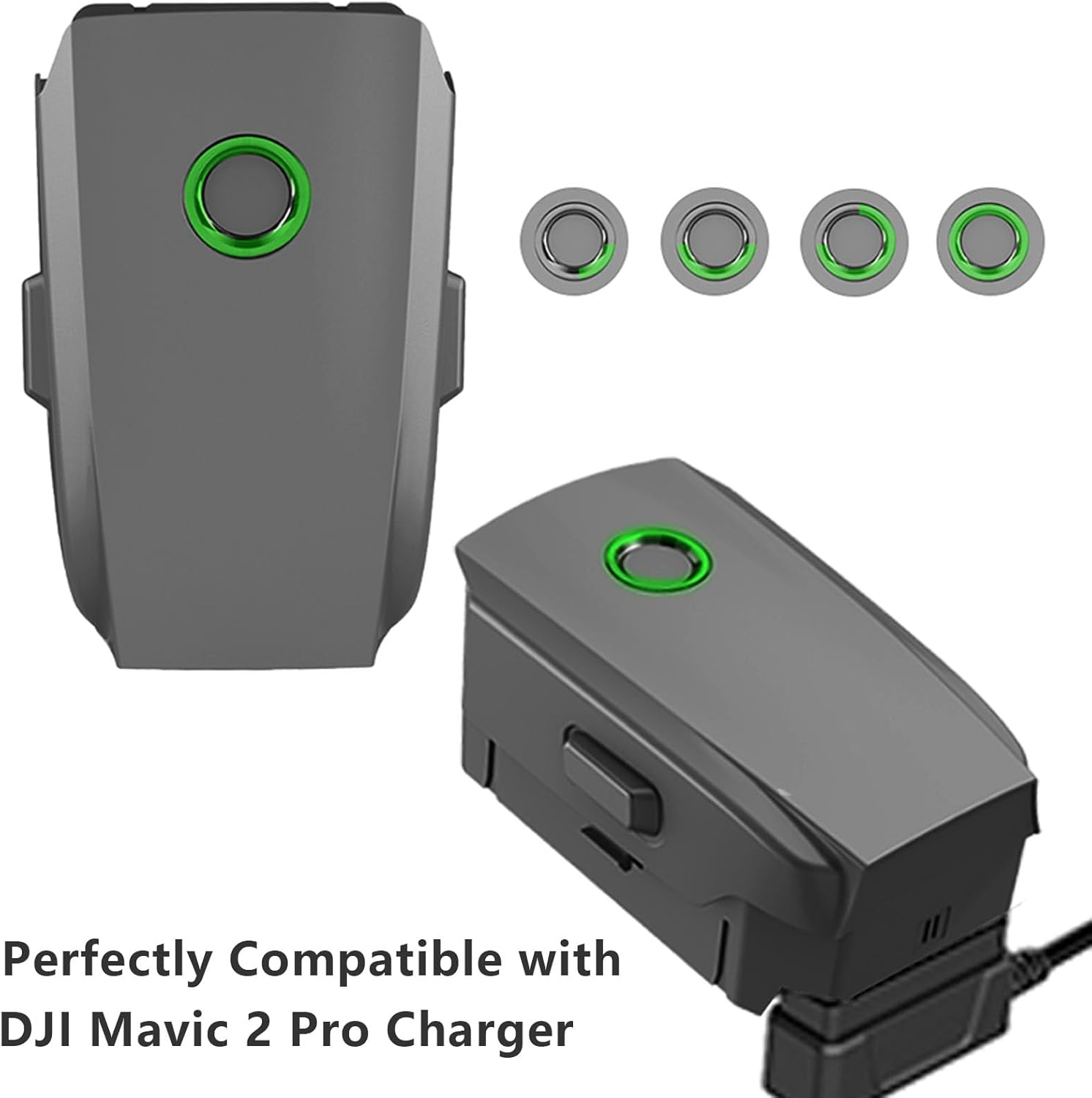Mavic 2 Pro Battery, 3850mAh 15.4V Intelligent Flight Battery for DJI Mavic 2 Pro, 30Mins Max Flight Time Battery for DJI Mavic 2 Zoom Drone
