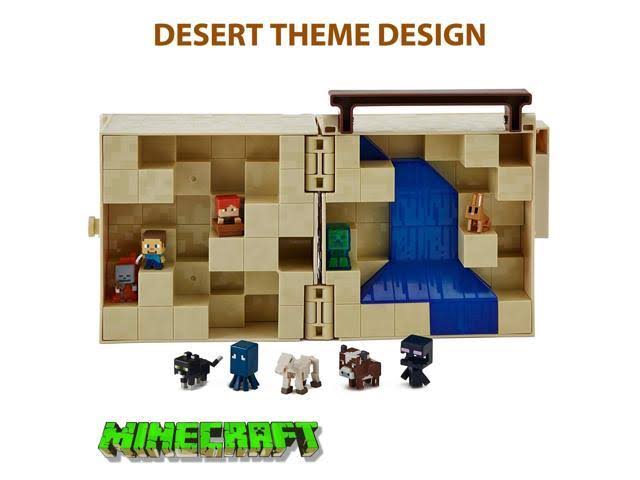 Minecraft Collector Case u0026 10 Mini Figures