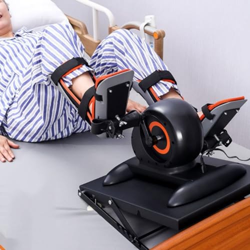 Exercise Bike Under Desk Bike Pedal Exerciser with Electronic Display for Legs and Arms Workout , Fully Assembled Electric Exercise Pedaler Rehabilitation Training Equipment for the Elderly Under Desk
