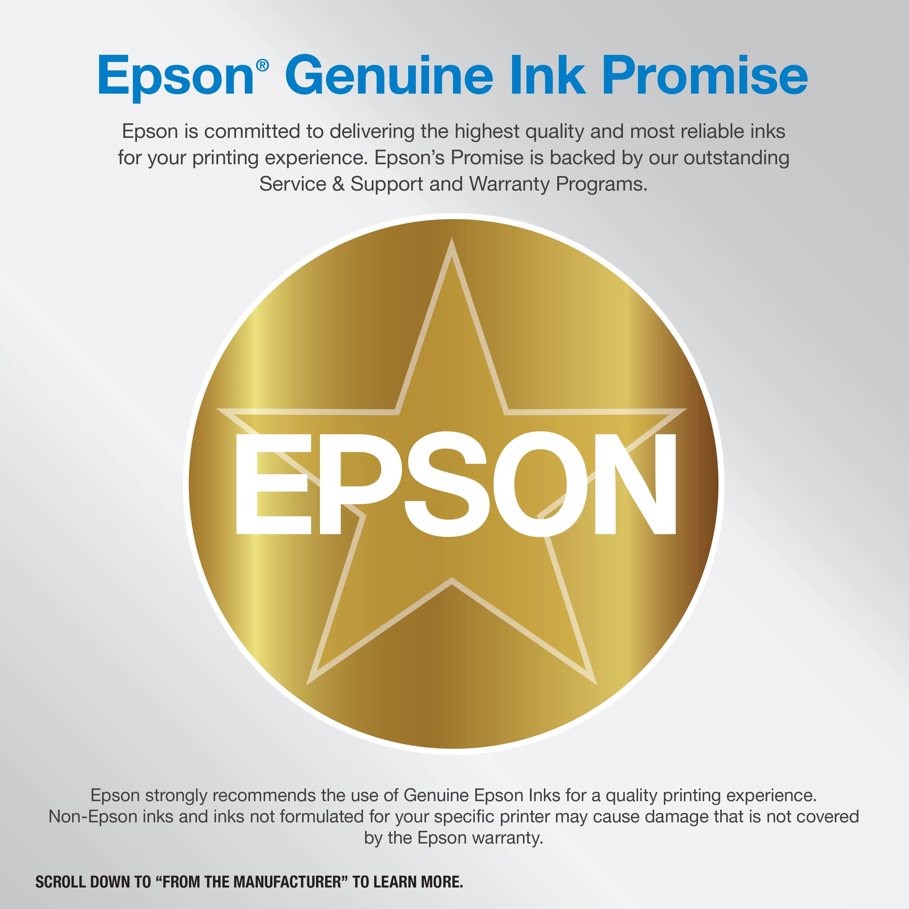 Epson EcoTank ET-4810 Wireless All-in-One Cartridge-Free Supertank Printer with Scanner, Copier, Fax, ADF and Ethernet