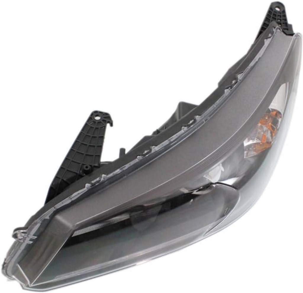For Honda Accord Headlight Assembly 2013 2014 2015 Pair Driver and Passenger Side Halogen Sedan EX/EX-L/LX/Sport V4 2.4L For HO2502151 | 33150-T2A-A01