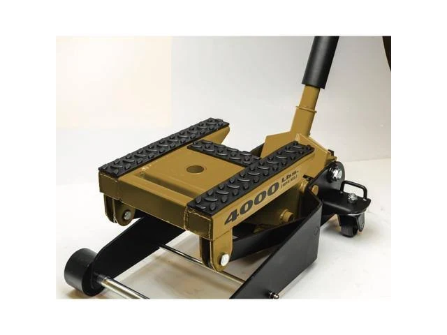 Cat 4000 lb. 3-in-1 Garage Floor and ATV Jack with Tie-Down Straps- 240108
