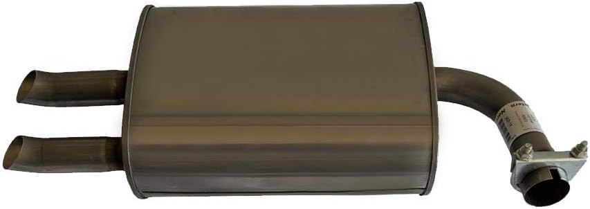 Stainless Steel Resonator Muffler Exhaust System Kit fits: 2002-2006 Altima 2.5L