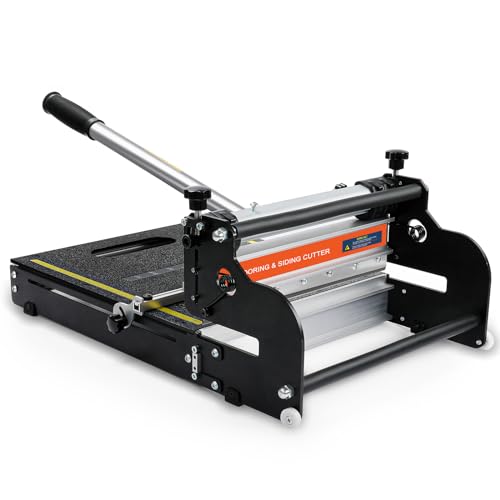 13" Pro Vinyl Floor Cutter for LVP, LVT, SPC, PVC,VCT, WPC and Rigid Core Vinyl Plank Flooring,Honing Stone Included