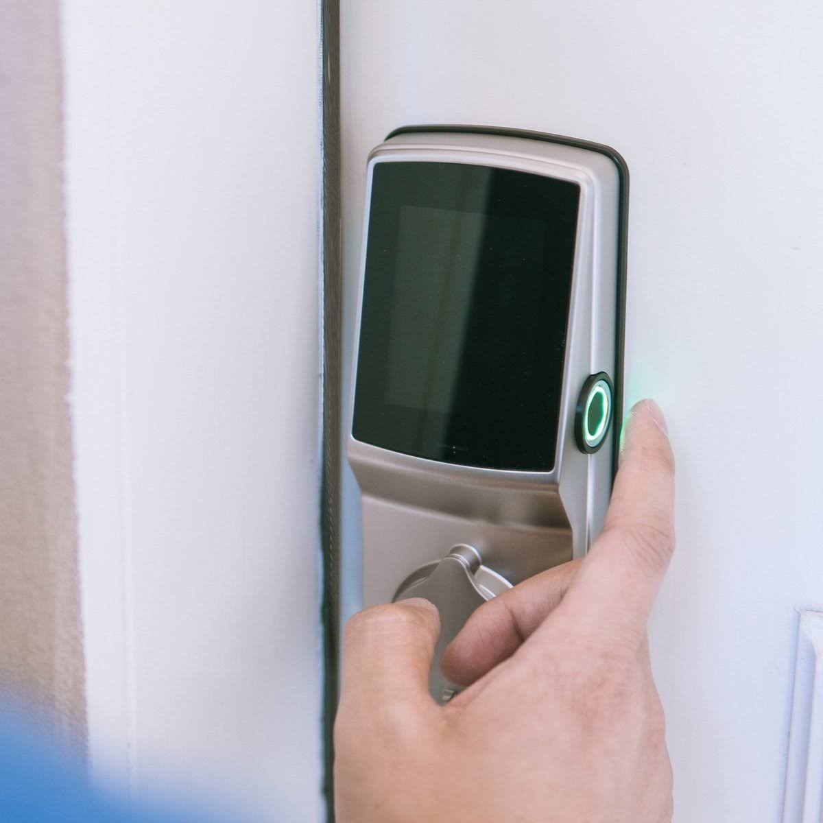 Lockly Secure Smart Latch Door Lock with Touchscreen (Venetian Bronze)