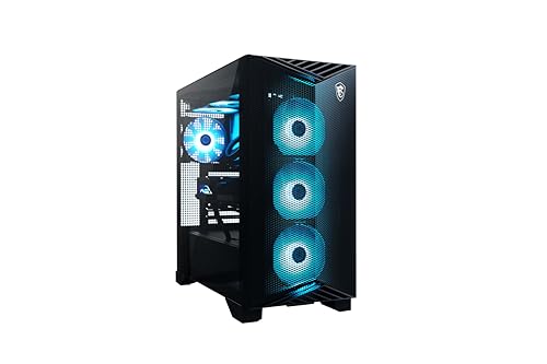 MSI Aegis Z2 Gaming Desktop (2024): AMD Ryzen R7-7700, Geforce RTX 4060, 16GB DDR5, 1TB m.2 SSD, 80+ Gold PSU, WiFi, Keyboard & Mouse, DIY Friendly, Windows 11 Home: C7NUC-817US