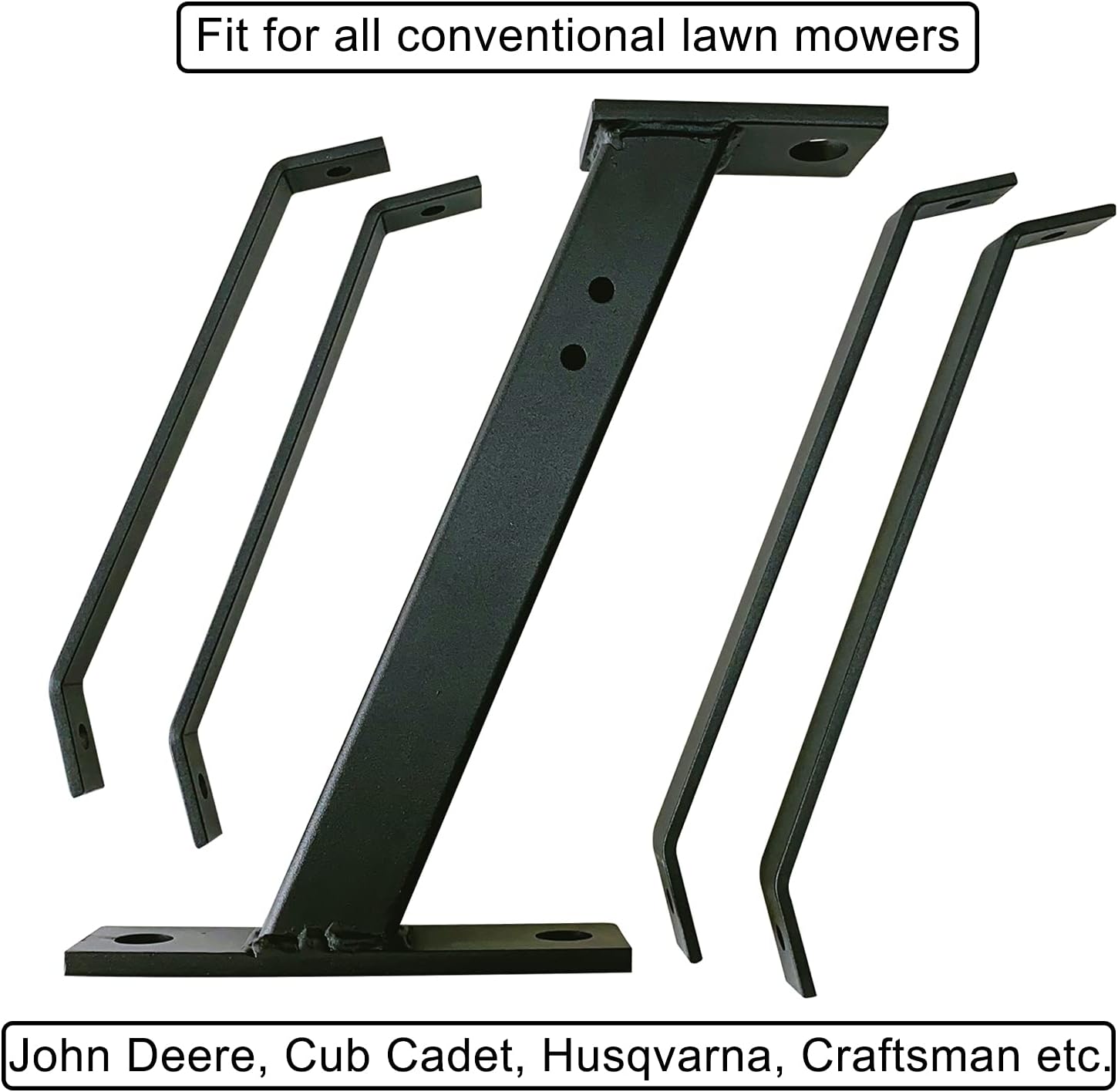 Fivepine Lawn Mower Trailer Hitch Riding Mower Garden Tractor Hitch fit for John Deere/Cub Cadet/Husqvarna/Craftsman -Raise 11 inches Pack of 2