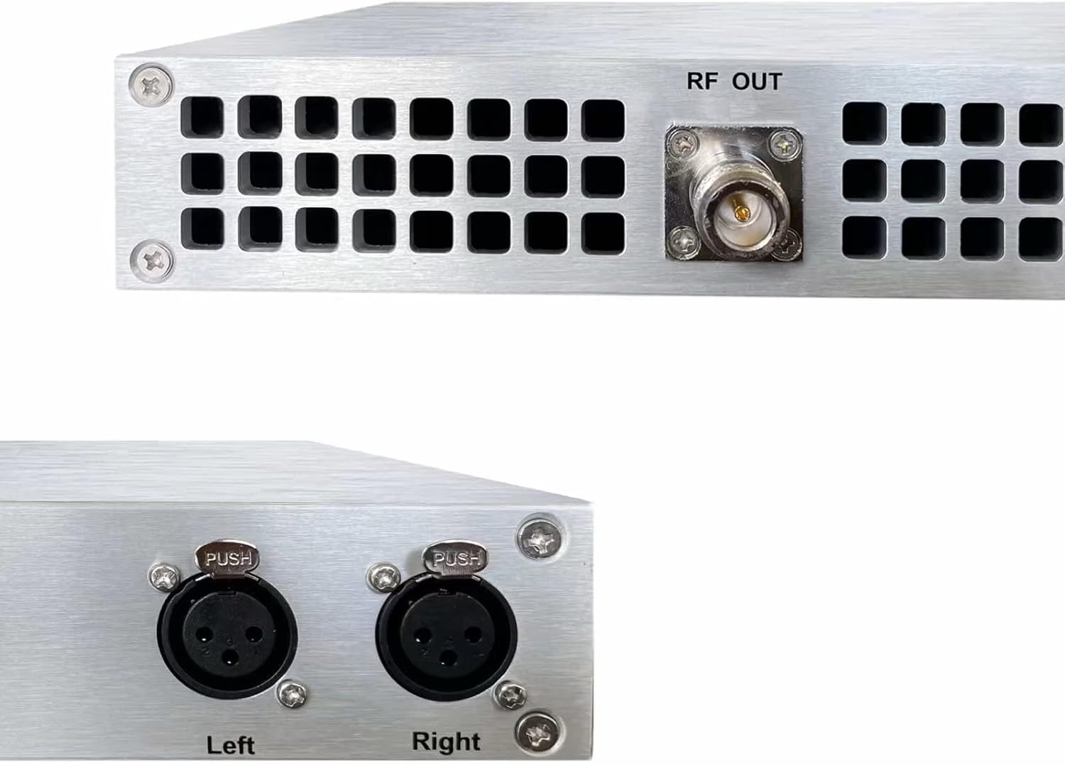 150W Long Range FM Broadcast Transmitter for Church Radio Station with Antenna Cable
