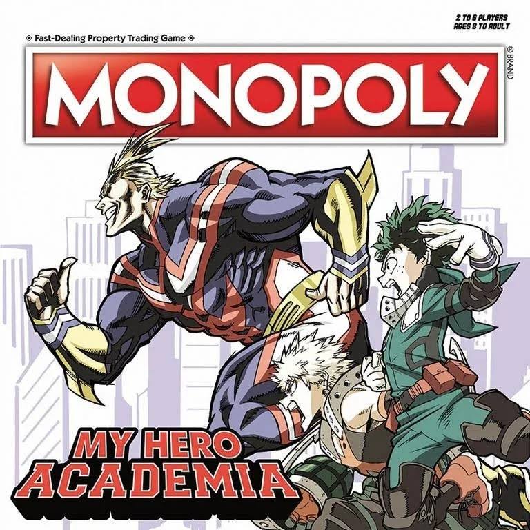 Monopoly: My Hero Academia Board Game