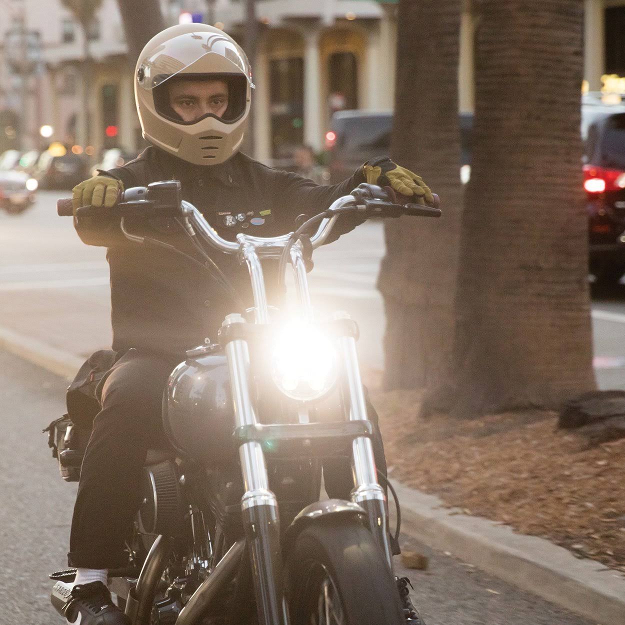 Biltwell Lane Splitter Helmet - Flat Coyote Tan Small
