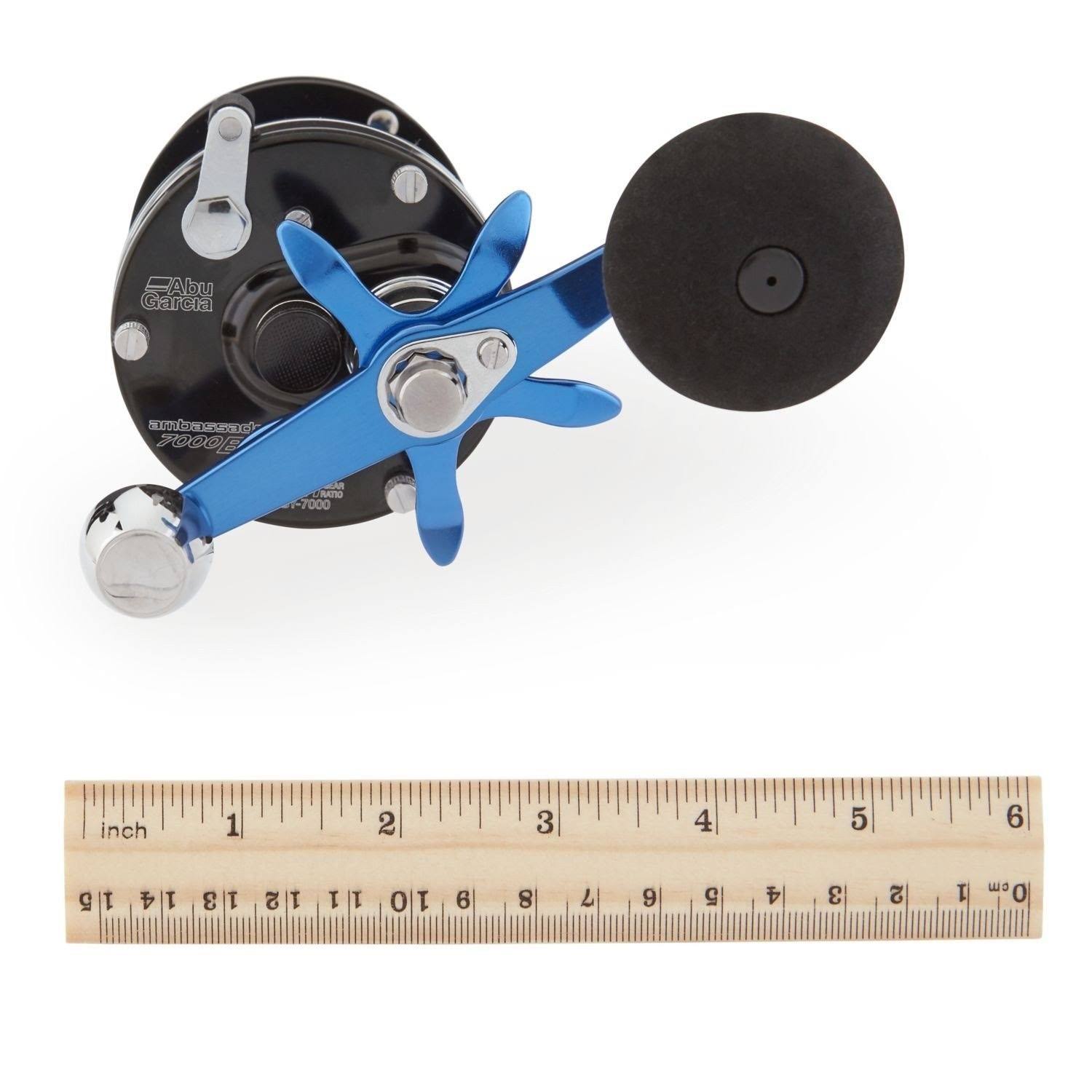 Abu Garcia BY-7000 Ambassadeur Blue Yonder Baitcast Reel
