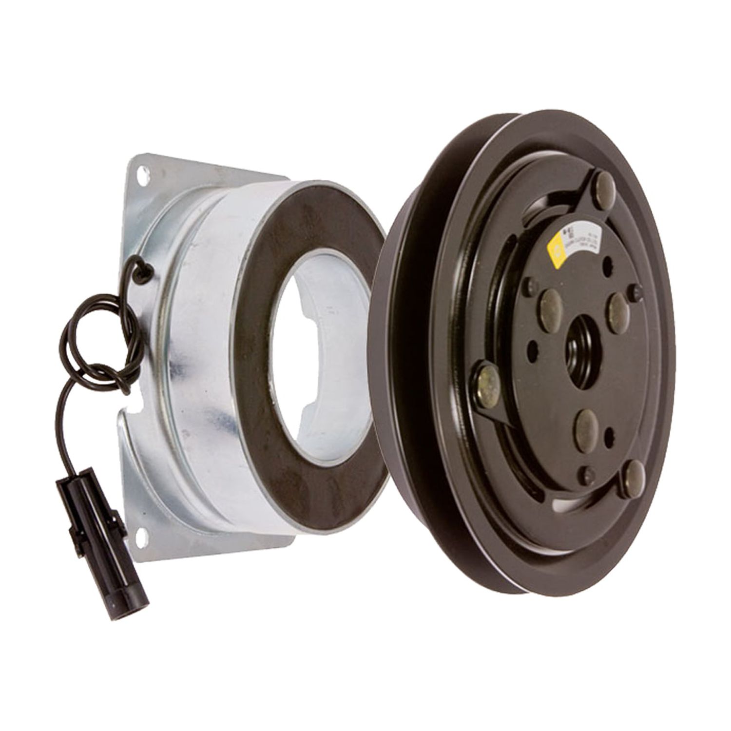A/C COMPRESSOR CLUTCH; YORK; 1-GROOVE WITH 5/8in BELT