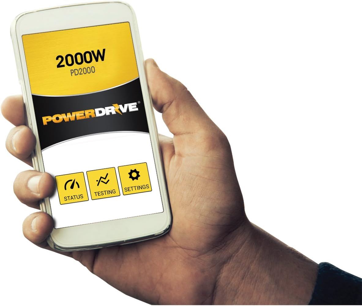 PowerDrive 2000 Watt Power Inverter, PD2000 with Bluetooth Wireless Tech