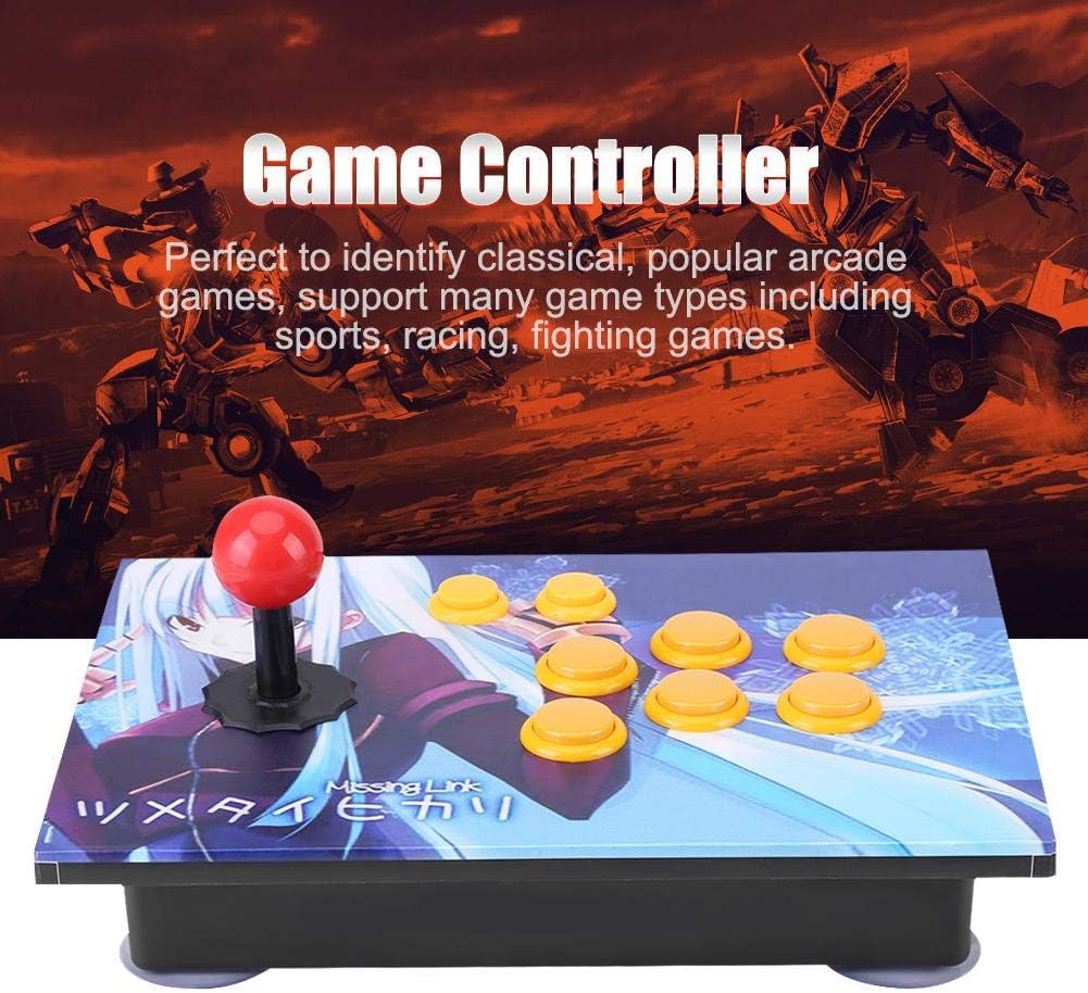 PC Arcade Game USB Stick Buttons Controller Zero Delay 8 Directions Joystick Control Device for PC Win7/ Win8/ Win10