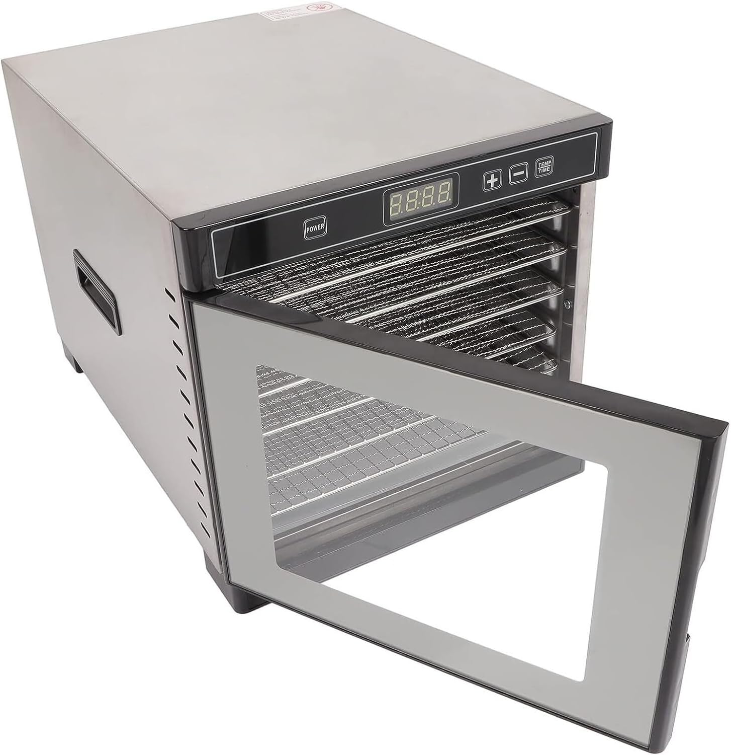 solar dehydrator Food Dehydrator, Stainless Steel Freeze Dryer Simple 6 Layers Energy saving for Kitchen