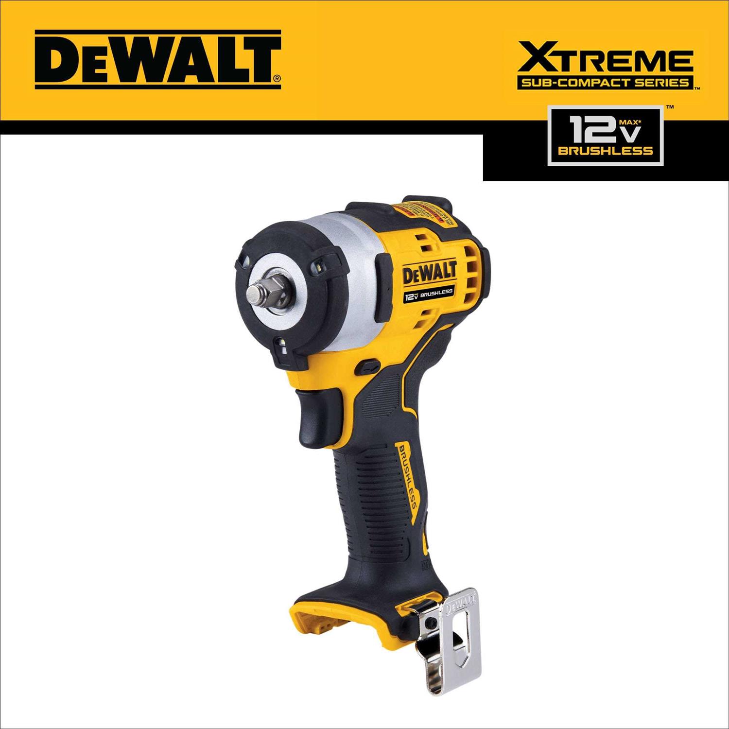Dewalt XTREME 12V Max Brushless 3/8 Cordless Impact Wrench DCF903B - Shop Hardware Tools Online Store