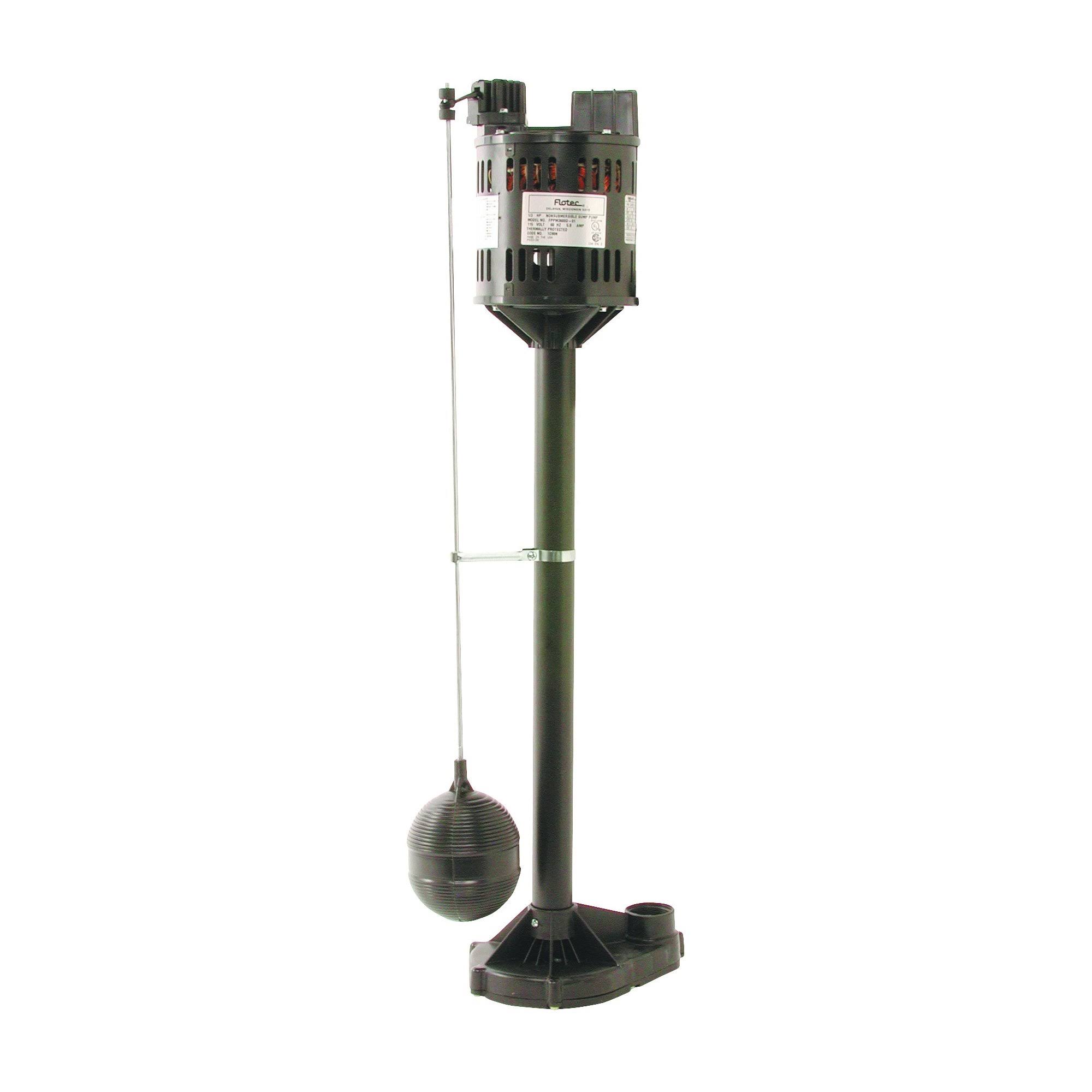 Flotec Cast Iron Pedestal Sump Pump 1/3 HP