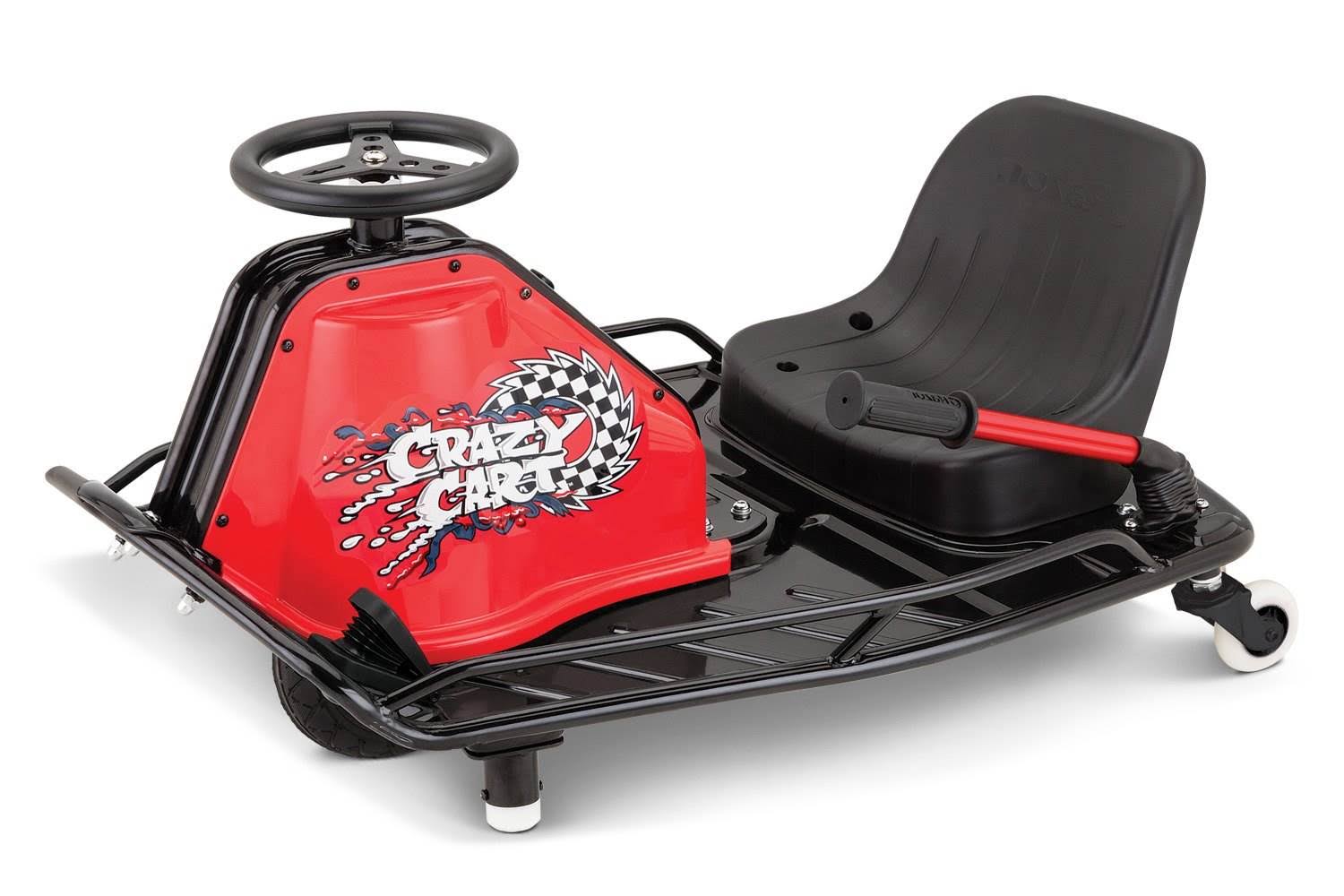 Razor Crazy Cart Electric 360 Spinning Drifting Kids Ride on Go Cart (2 Pack)