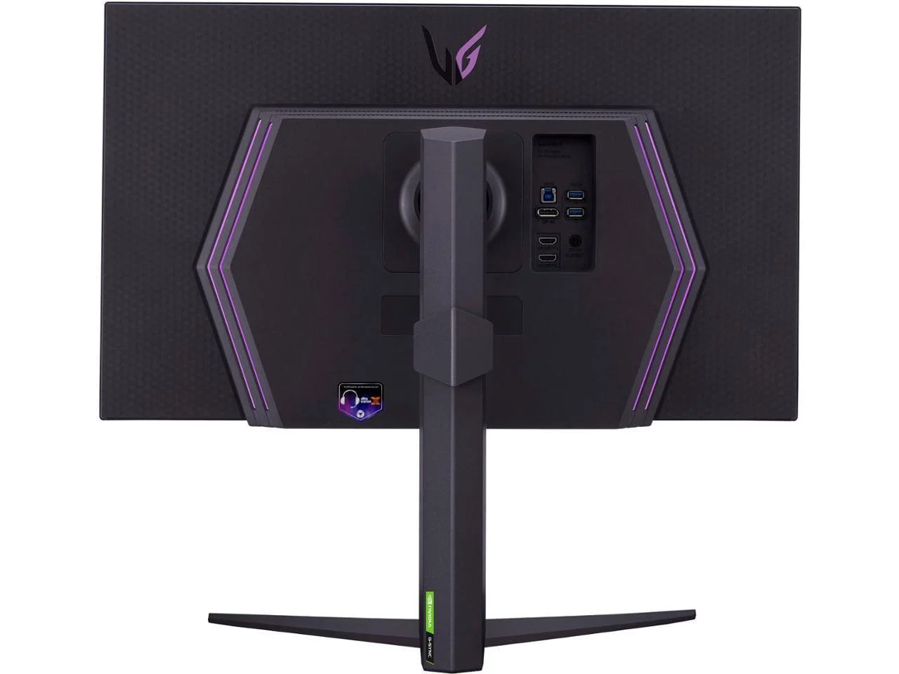 LG 27" 144 Hz IPS UHD Gaming Monitor FreeSync Premium & G-Sync Compatible 3840 x 2160 (4K) DCI-P3 95% (CIE1976) UltraGear 27GR93U-B