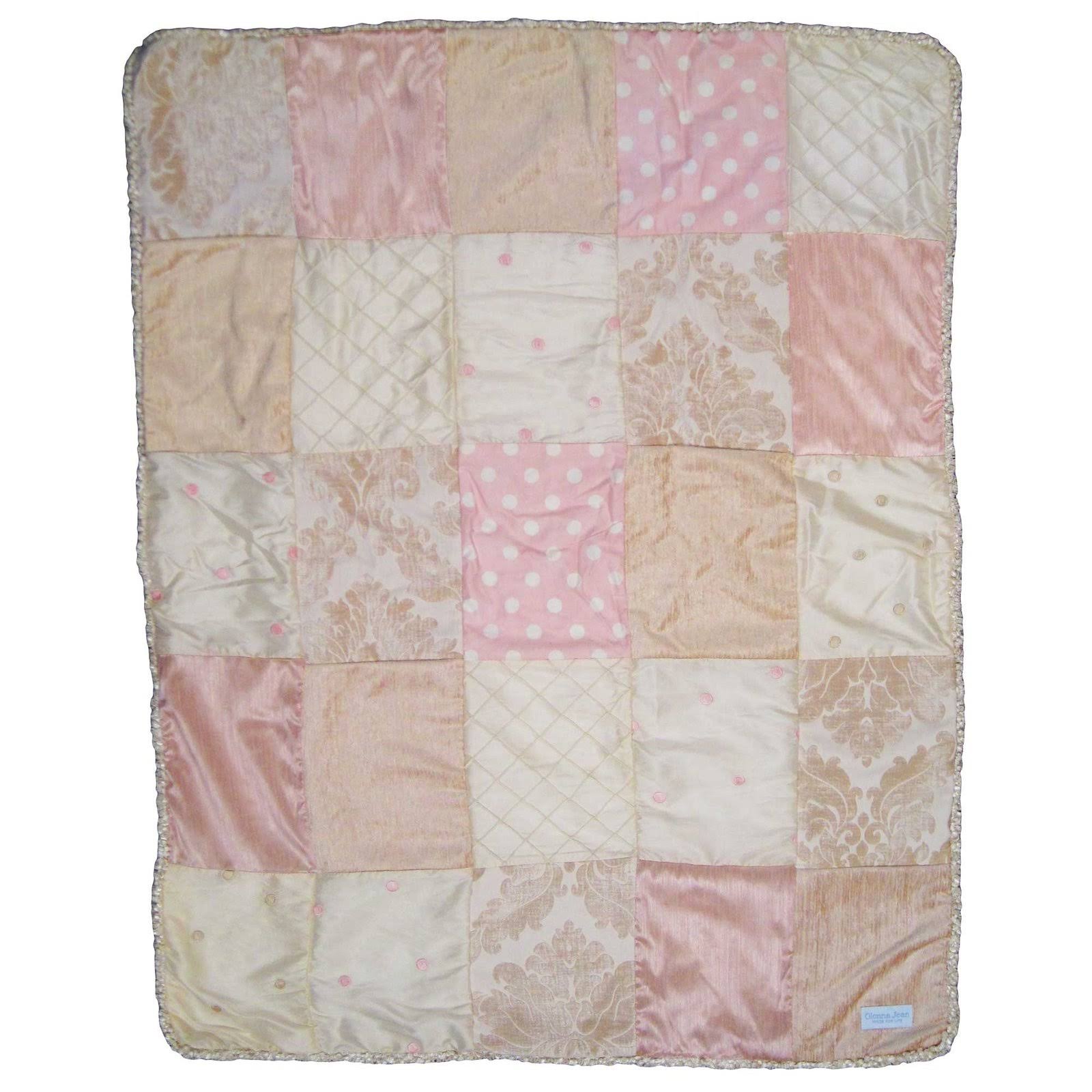 Glenna Jean Victoria 4 Piece Baby Crib Bedding Set with Bumper
