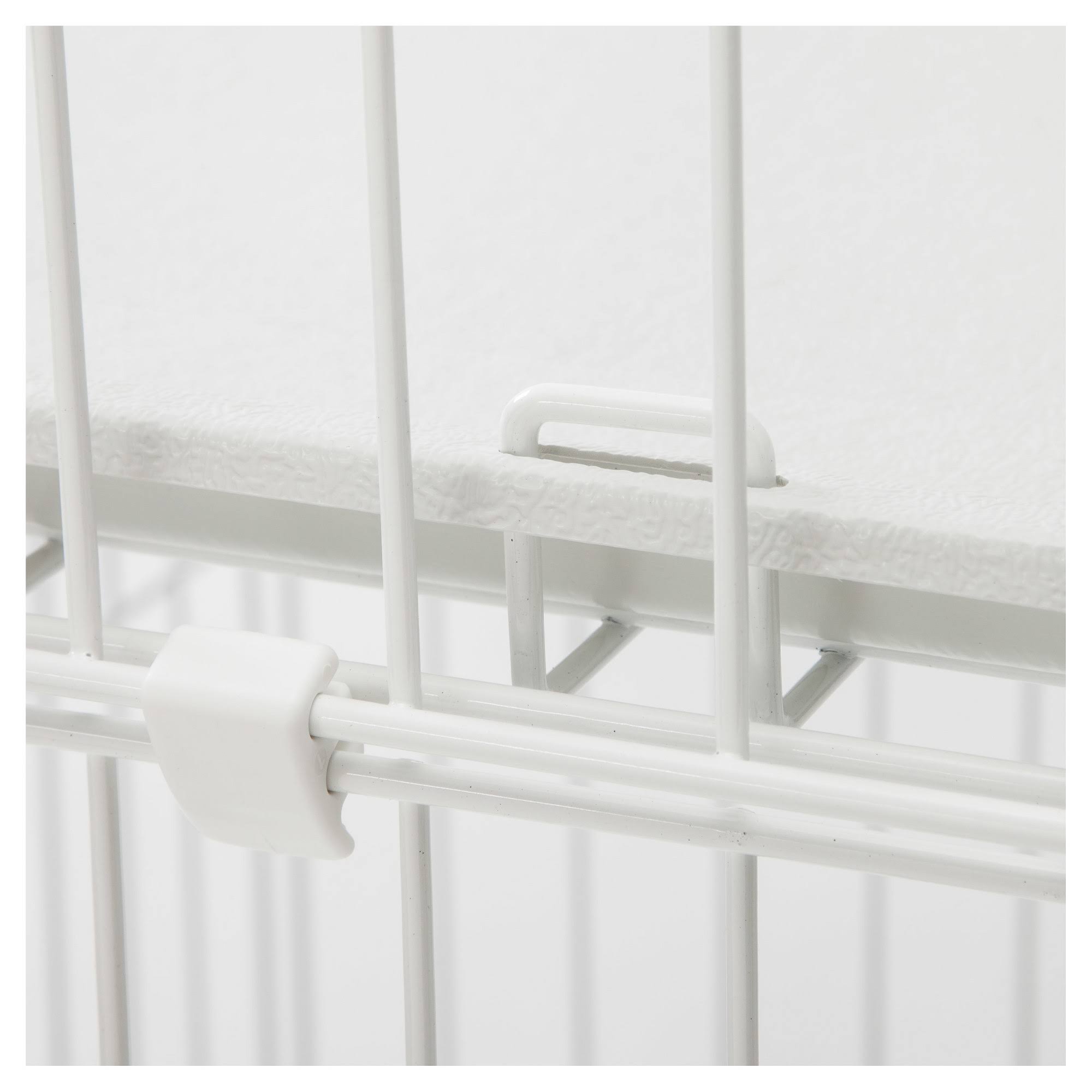 Iris 3-Tier Wire Cat Cage - White