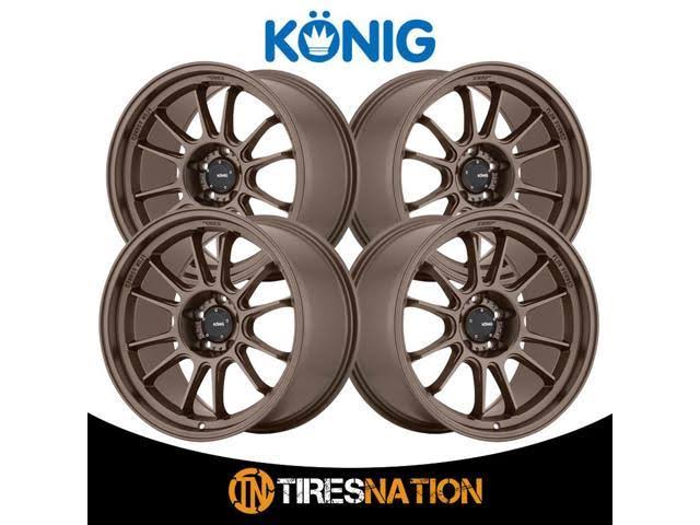 Konig Hypergram 47BZ Wheel 17x8 5x112 Bronze 45mm
