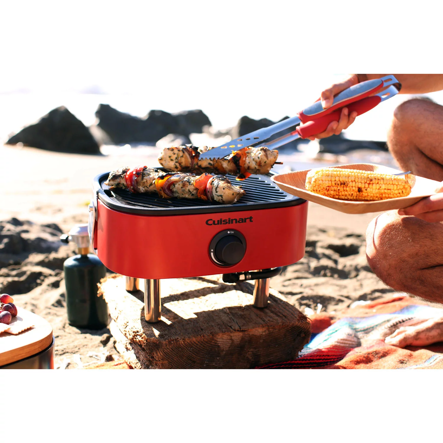 Cuisinart Venture Portable Propane Gas Grill - 9000 BTU Burner