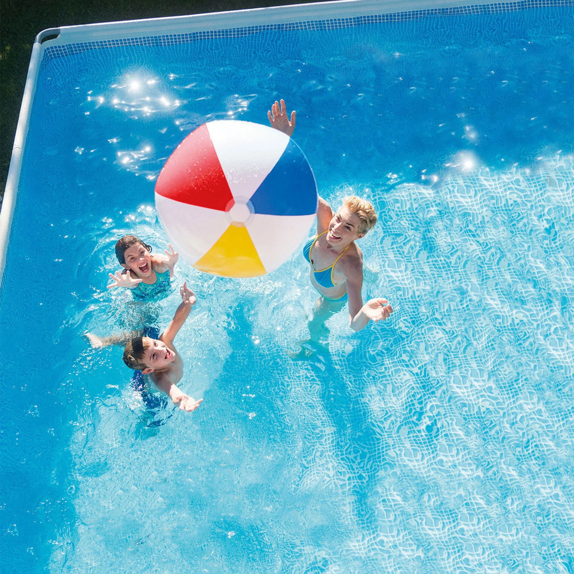 INTEX Ultra XTR Deluxe Rectangular Above Ground Swimming Pool Set