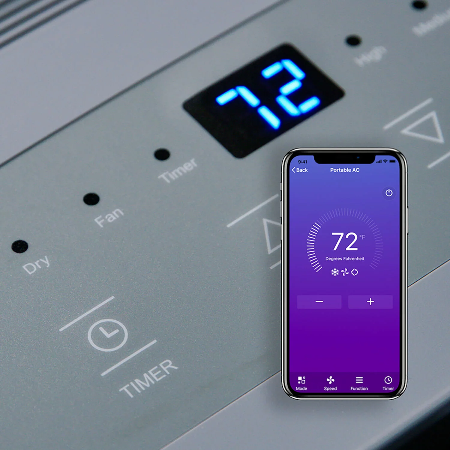 Emerson Quiet Kool Portable Air Conditioner with Heat for Rooms up to 550 Sq Ft | Smart AC with Wifi and Voice Control | With Timer, Sleep Mode, Remote, and LED Display
