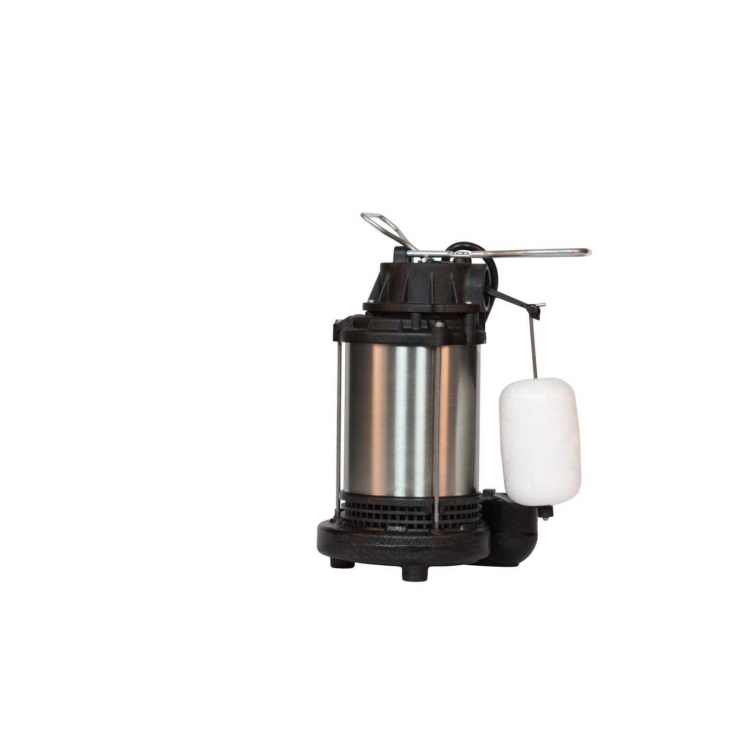 Wayne 1/2 HP 5100 gph Stainless Steel Vertical Float Switch AC Sump Pump - Shop Hardware Tools Online Store