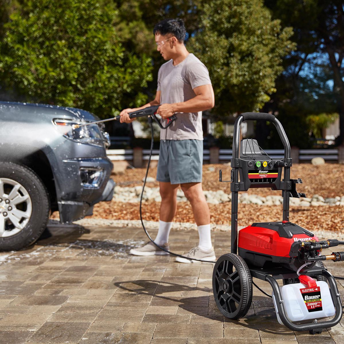 BAUER 3000 PSI, 1.1 GPM Brushless Max Performance Electric Pressure Washer